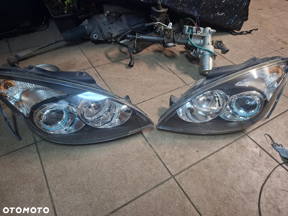 hyundai i30 08- czarna lampa lewa lub prawa przednia Europa - 1