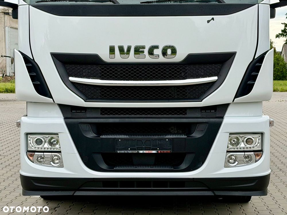 Iveco STRALIS 420 / HI-WAY / KONTENER / WINDA / 7.95 DŁ / AUTOMAT / 470 TYŚ KM / 2017 ROK / 8 350 KG ŁADOWNOŚCI - 12
