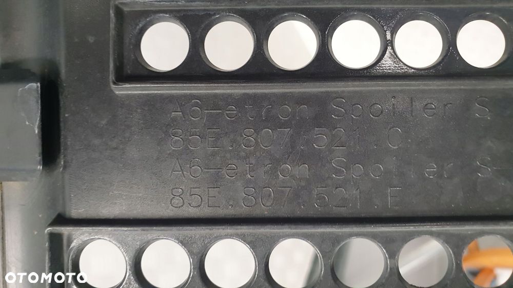 audi a6 e-tron 85e s-line zderzak tylny tył dyfuzor 85e807521c - 14
