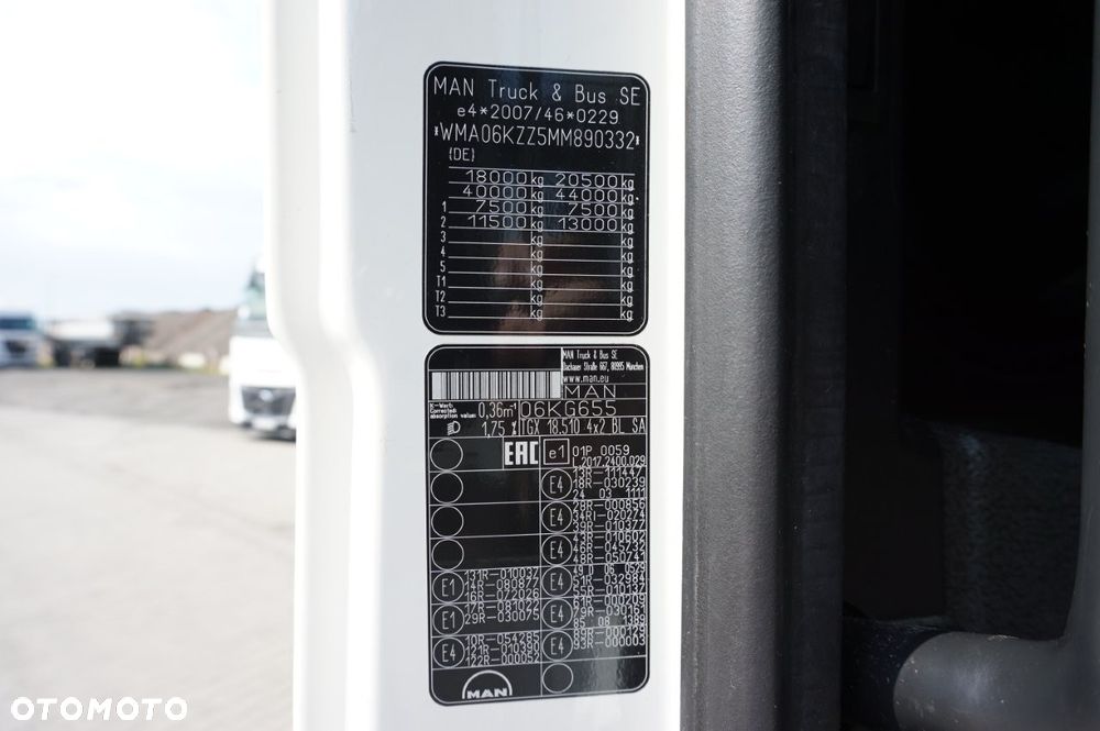 MAN TGX 18.510 4x2 BL RETARDER ACC NAVI KLIMA * 390 000 KM * 2021 - 19