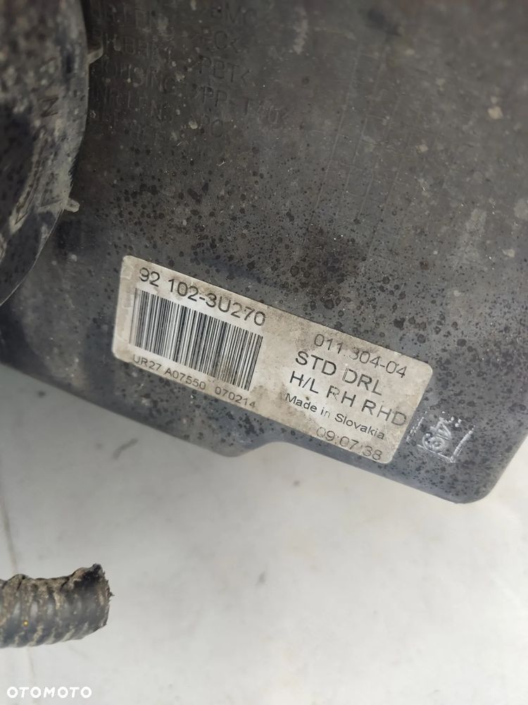 KIA SPORTAGE III LIFT LAMPA PRZEDNIA PRZÓD LEWA PRAWA 92101-3U270 92102-3U270 UK ANGLIK - 7
