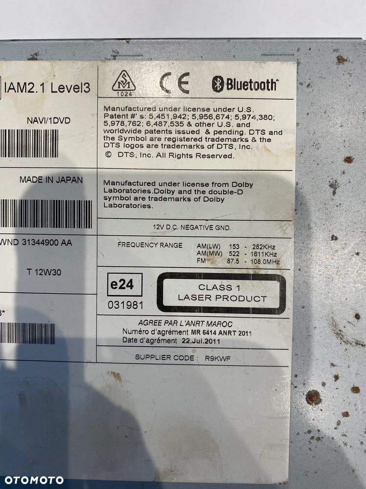 JAGUAR XF X250 RANGE ROVER EVOQUE L538 LAND ROVER DISCOVERY IV L319 RADIO NAWIGACJA GPS CZYTNIK CD - 4