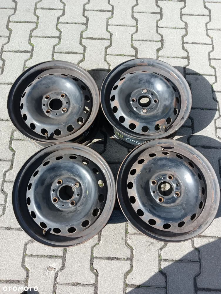 Fiat 500 Ford Ka felgi stalowe 14 5.5jx14 et37 - 1