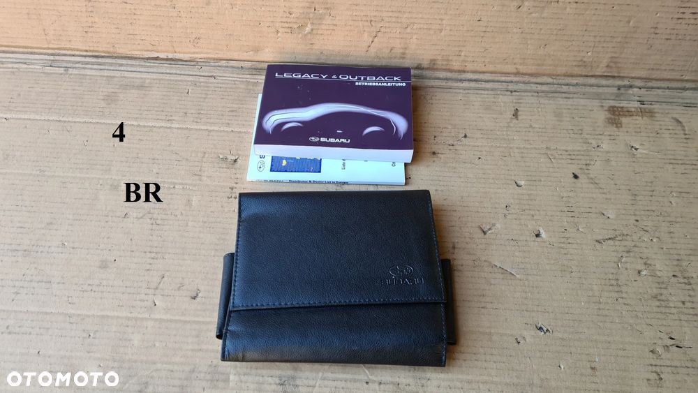 Subaru Forester SH Outback BR Legacy BH etui książka serwisowa servisowa - 5