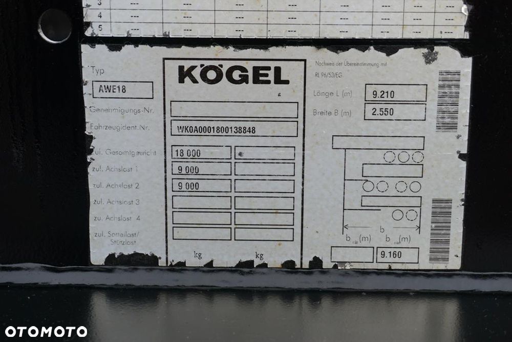 Kögel / BDF / 7,15 , 7,45 M - 11