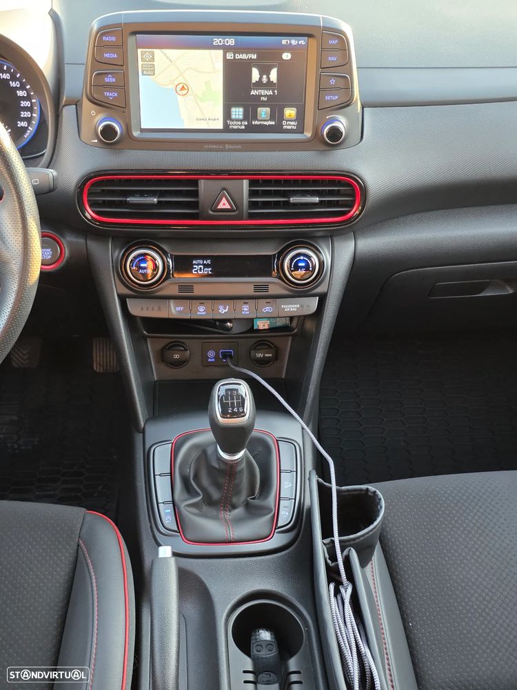 Hyundai Kauai 1.0 T-GDi Premium Pele/Tec Ver.+Nav+Vision - 13