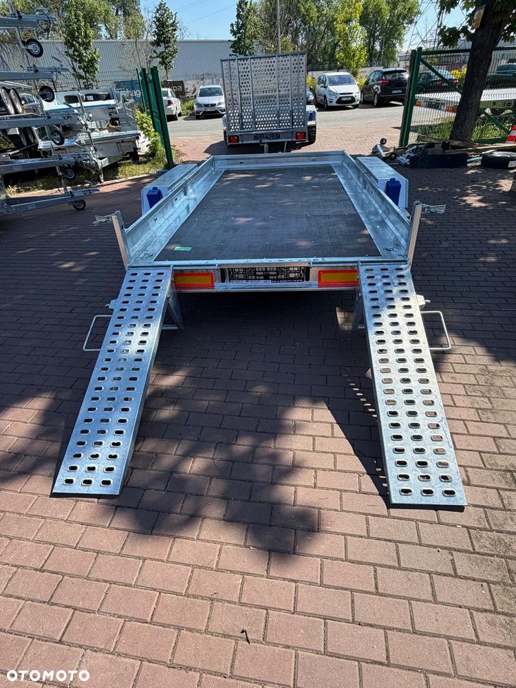 Niewiadów Przyczepa do przewozu sprzętu budowlanego Niewiadów K3535 Najazdy 355x185 cm 2 osie DMC 3500kg pod minikoparke walec dostawa pod dom - 13