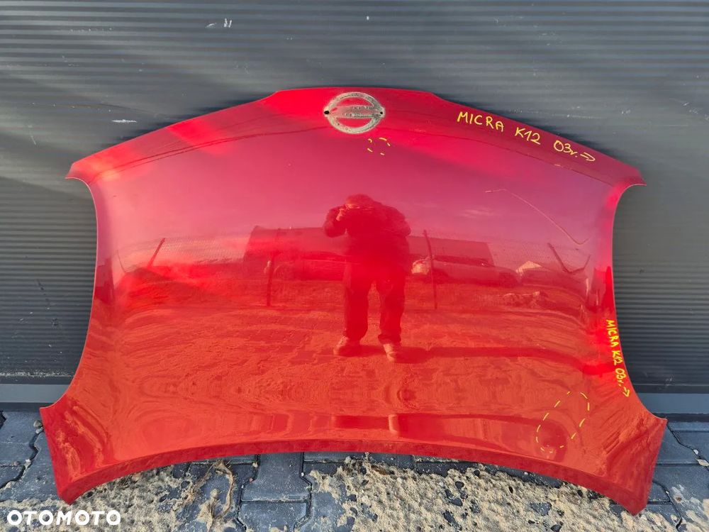 ZDERZAK PRZÓD PRZEDNI NISSAN MICRA K12 62090AX600 BIAŁY CZERWONY SREBRNY - 23