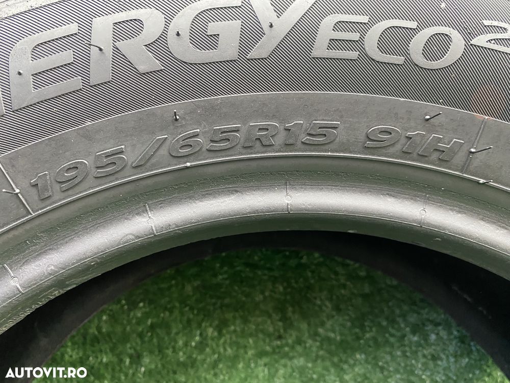 Set 4 anvelope vara  Hankook Kinergy Eco2   196 65 R15 91H Dot 2321 Profil 6.15- 5mm - 7
