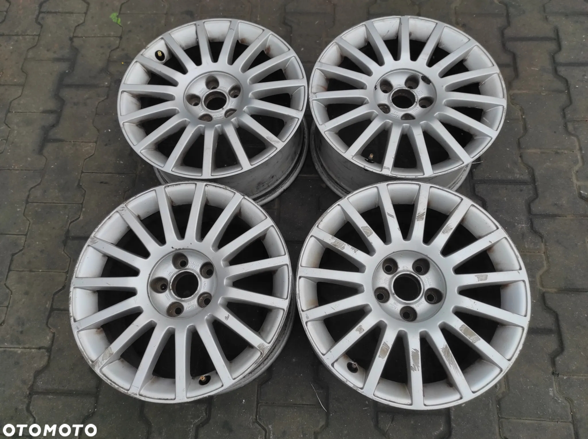 ORGINALE FELGI ALUFELGI KOŁA 8J x 17 H2 ET48 AUDI A4 B6 B7 A6 C6 S-LINE 4F0601025AH WYSYŁKA !!!! - 3