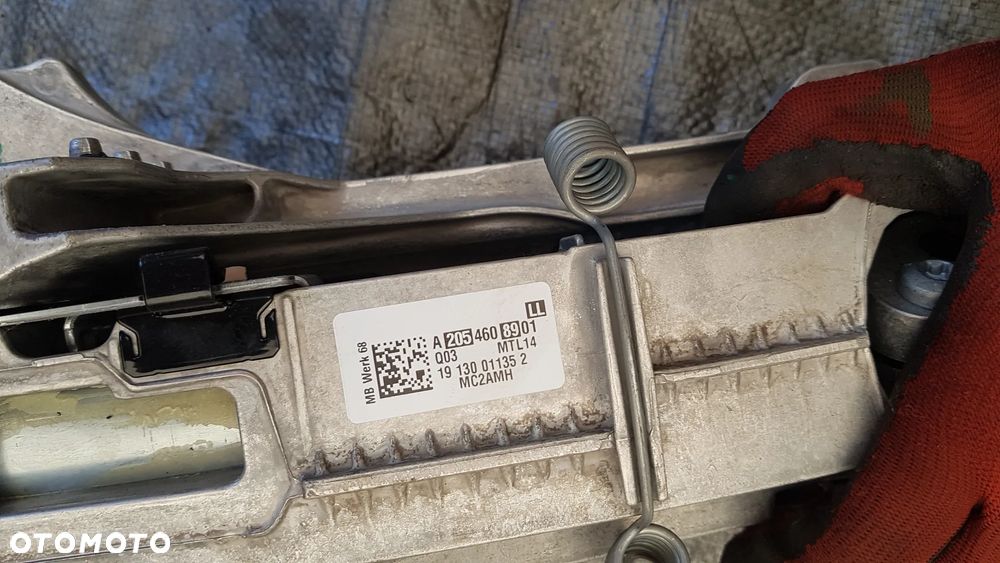 MERCEDES W205 C KLASA KOLUMNA KIEROWNICZA A2054608901 A2134620205 - 4