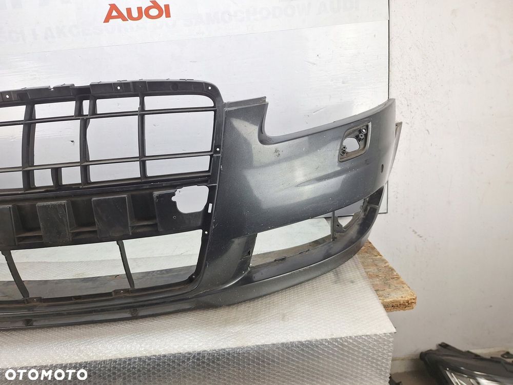 ZDERZAK AUDI A6 C6 S-LINE 2004-2008 PRZED LIFTEM OE GRILL 4F 4F0 ASO - 3