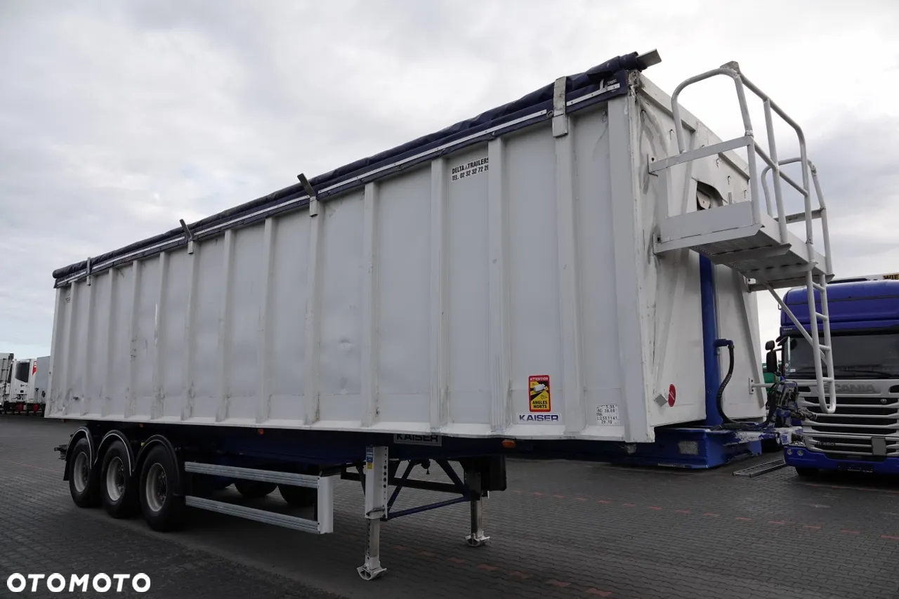 Benalu WYWROTKA 55 m3 / ALUMINIOWA / WAGA: 5900 KG / SPROWADZONA - 10