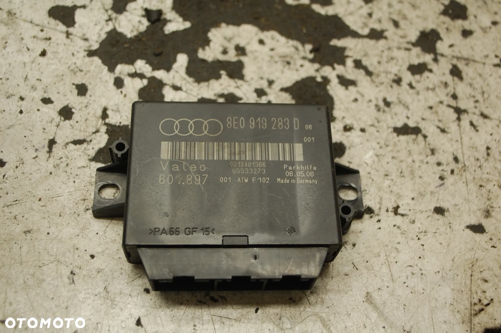 MODUŁ PARKOWANIA PDC 8E0919283D AUDI A4 B6 B7 - 1