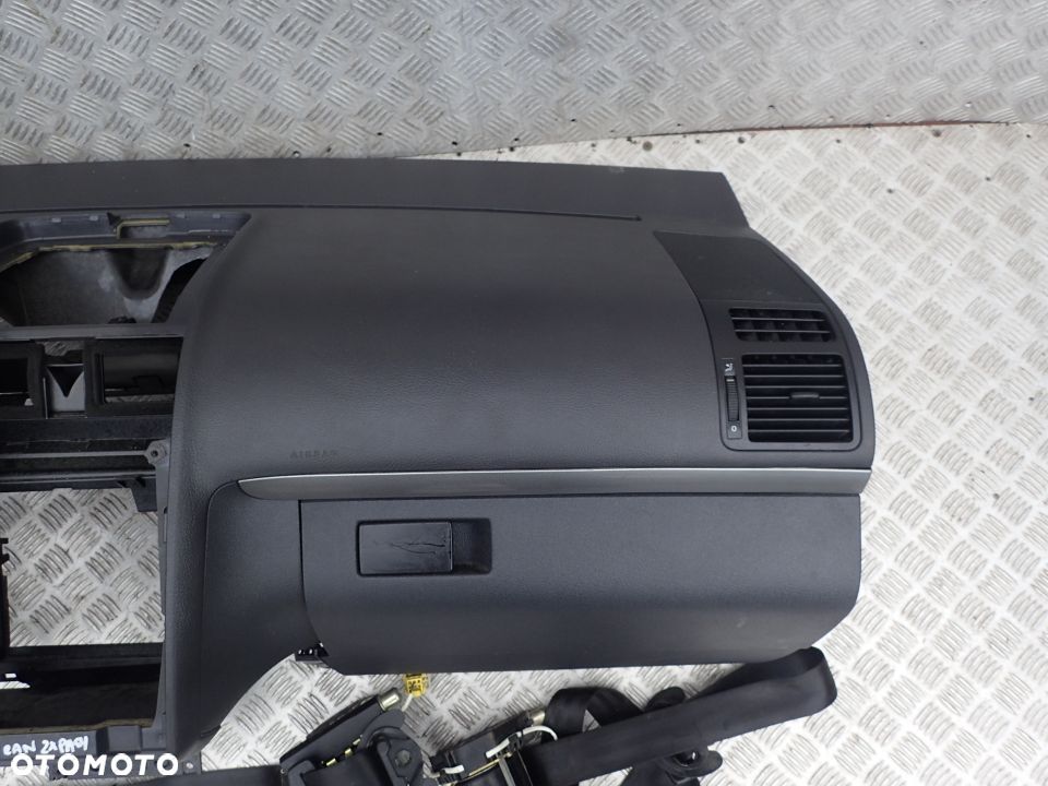 KOKPIT DESKA ROZDZIELCZA SCHOWEK 2XPASY KOMPLETNY VW TOURAN 1T0 LIFT - 3