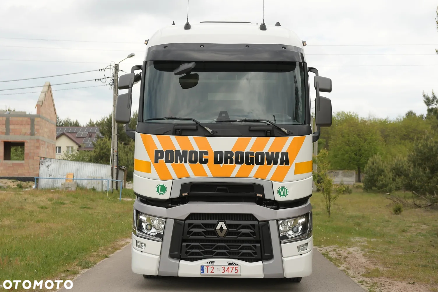 Renault GAMA=T480=13L=LAWETA=POMOC-DROGOWA - 12