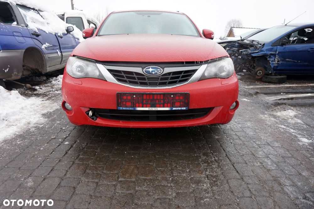 MASKA ZDERZAK BŁOTNIKI LAMPY IMPREZA III GH C7P XENON SPRYSKI SUBARU 2007-2011 CZERWONY PRZÓD KOMPLETNY - 11