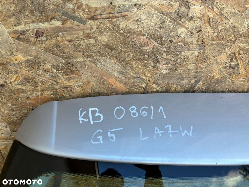 Vw Golf 5V LA7W KLAPA BAGAŻNIKA KLAPA TYŁ - 2