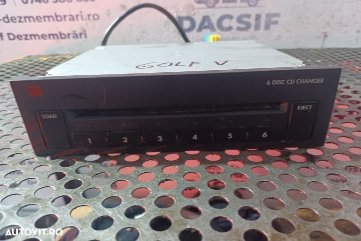 DISC CD CHANGER X6 - 7M7035110 Volkswagen VW Golf 6  [din 2008 pana  2015] seria Hatchback 3-usi 1. - 1