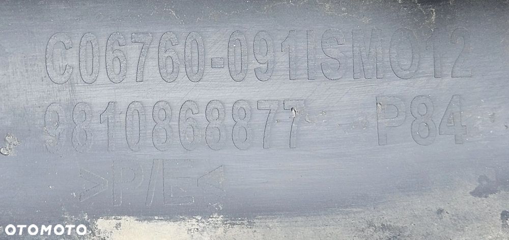 Peugeot 3008 II hokej zderzaka przód dokładka spojler 9810868877 - 3