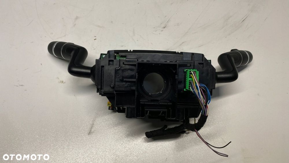 JAGUAR EX XF PRZEŁĄCZNIK ŚWIATEŁ WYCIERACZEK ZESPOLONY TAŚMA AIR BAG PAJĄK - 6