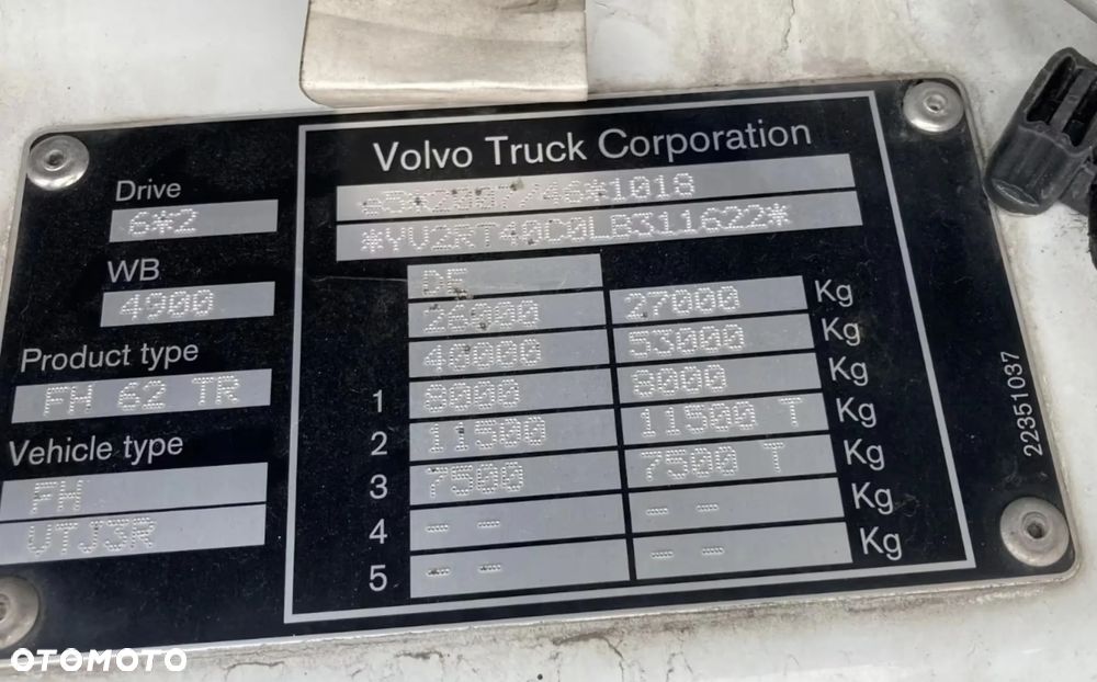 Volvo FH500/ Fassi 195/ 6,8m skrzynia / Niemiecki - 31