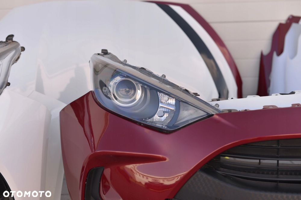 MASKA ZDERZAK BŁOTNIK PAS LAMPA H7 XENON LED BELKA TOYOTA YARIS 4 IV - 9