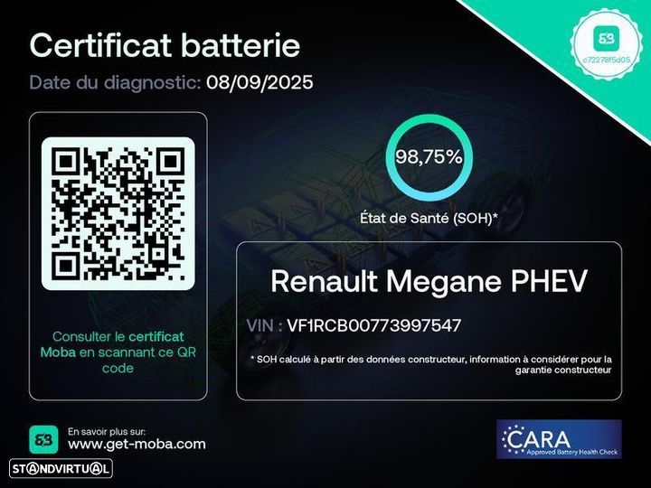 Renault Mégane E-Tech EV40 130hp standard charge Equilibre - 8