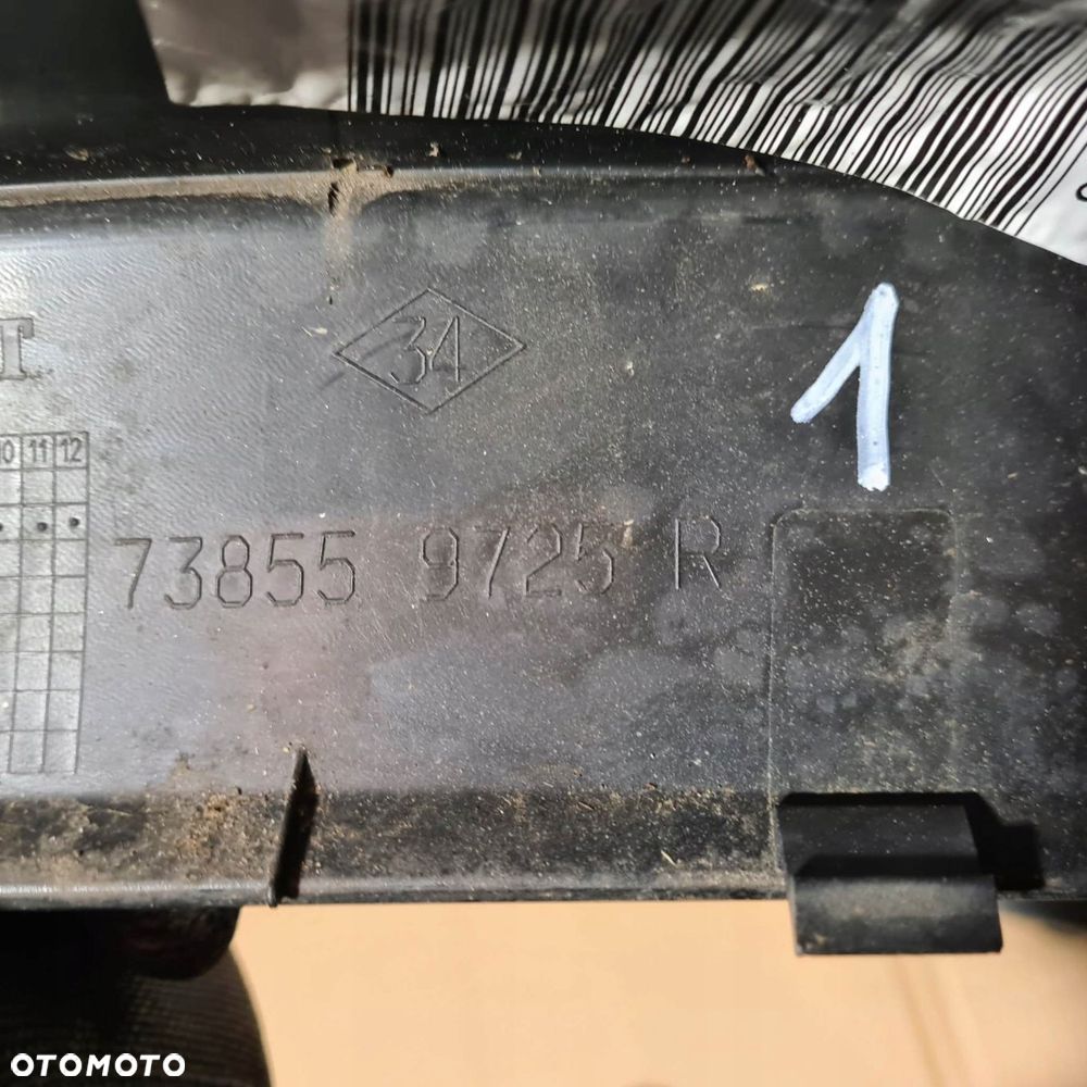 renault twizy listwa obudowa osłona dachu plastiki - 8
