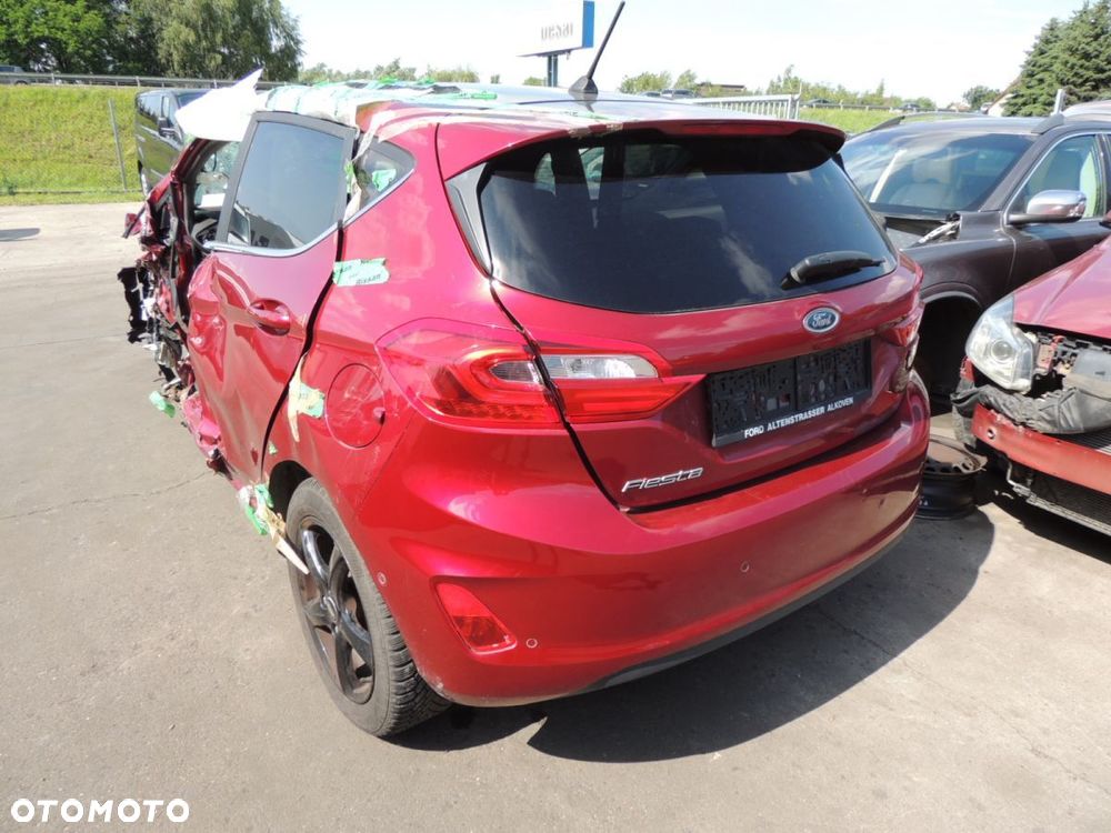 Wzmocnienie zderzaka tył Ford Fiesta MK8 '18