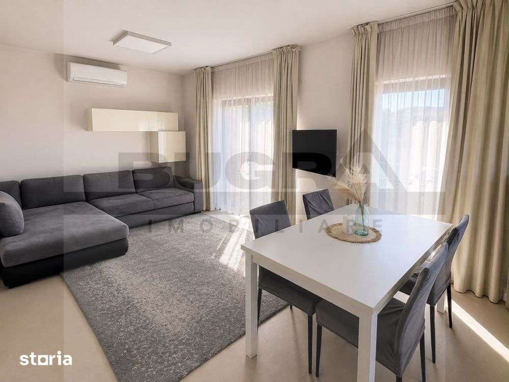 Apartament 3 camere modern - 70mp, 2 balcoane, terasa, zona Borhanci — fotografia 1