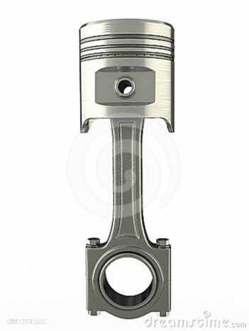 Piston cu segmenti pentru excavator doosan dx140lc - 1