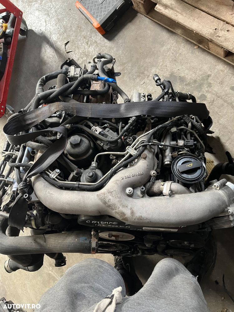 Motor complet CAS 3.0 tdi Porsche cayenne Touareg 2011 - 4