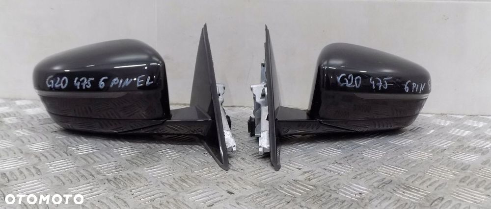 BMW 3 G20 G21 LUSTERKO PRAWE LEWE 475 6PIN SHADOW - 2