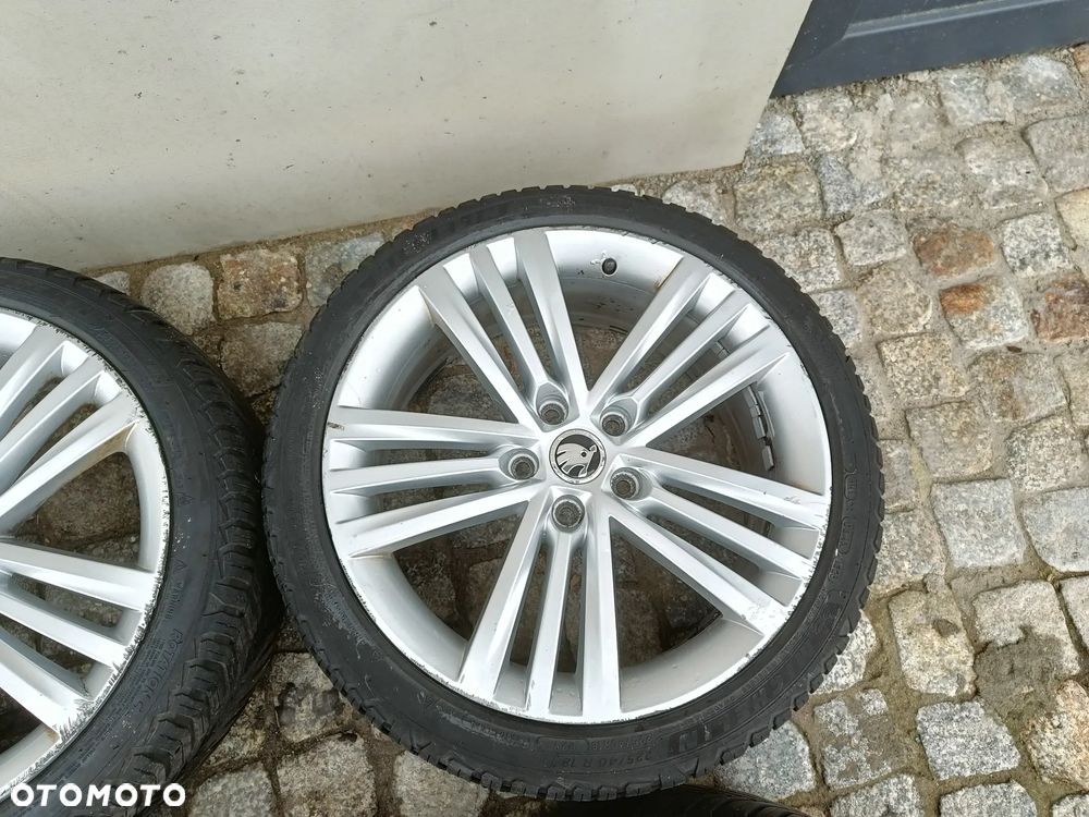 Felgi Aluminiowe 18 Skoda Superb 5x112 ET46 3T0601025T Koła Seat Audi VW - 14