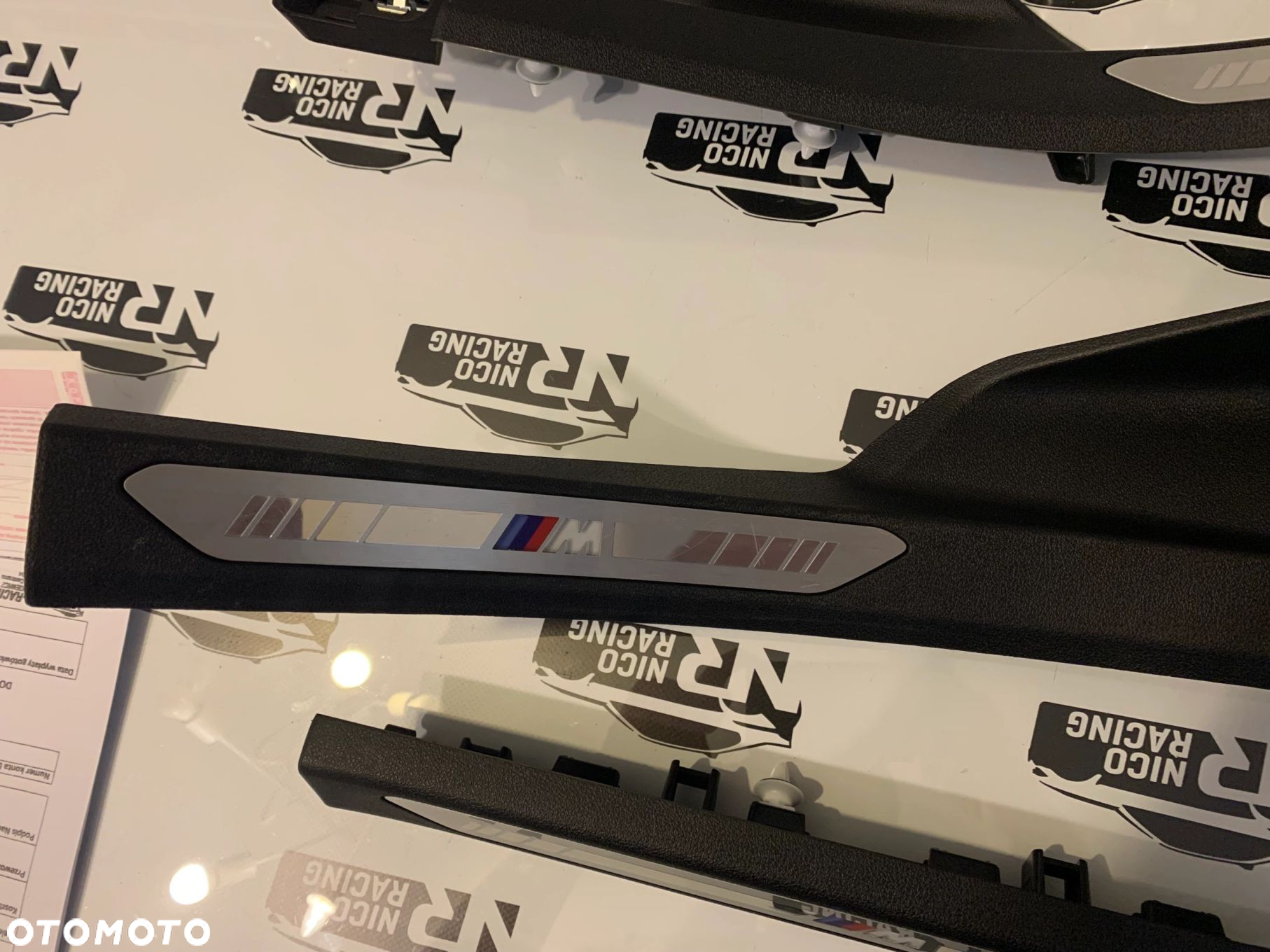 LISTWY NAKŁADKI PROGOWE M-PAKIET LED BMW X5 G05 X5M F95 KOMPLET - 5