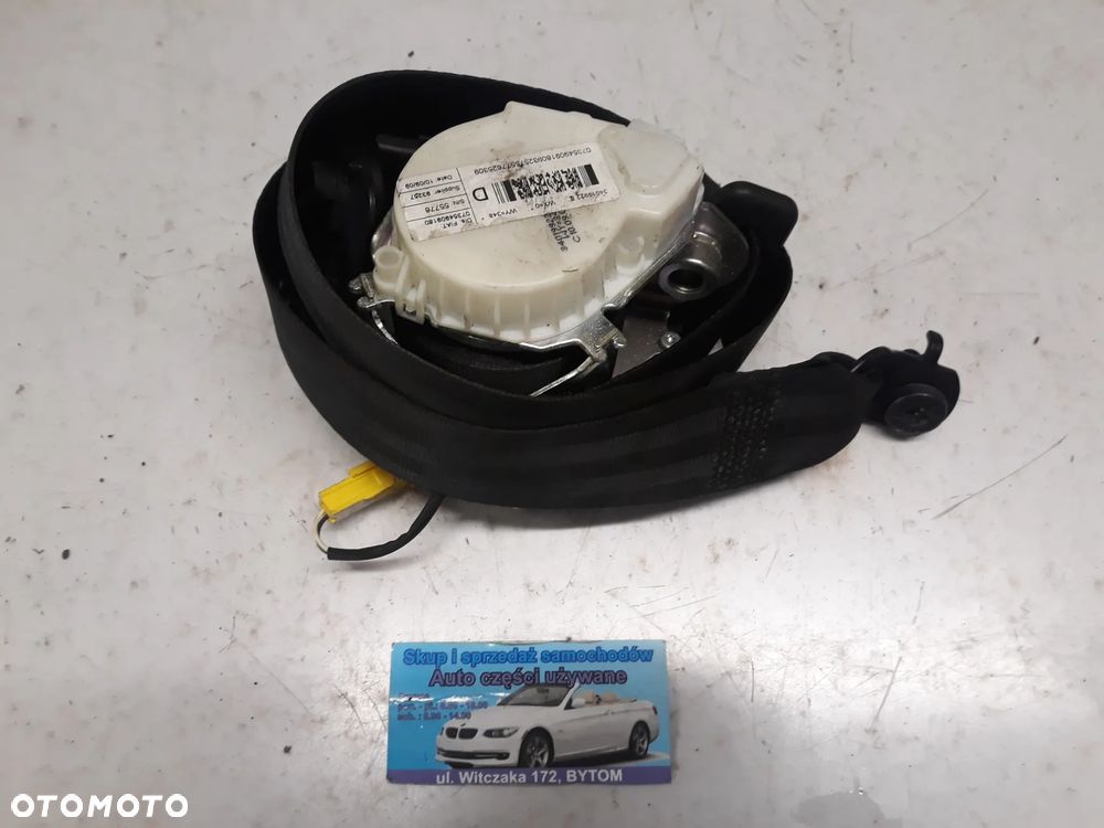 PAS BEZPIECZEŃSTWA PRAWY PRZÓD FIAT BRAVO II 2009r 07354909180- MAM 2 SZTUKI - 1