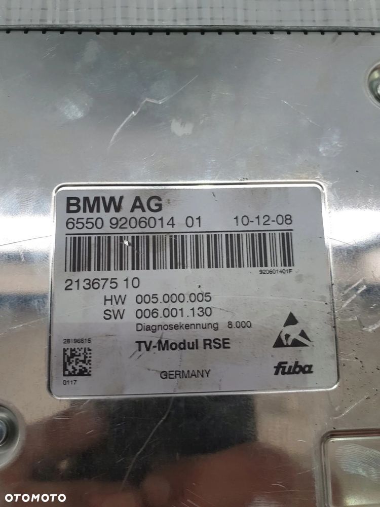 Moduł sterownik TV BMW F01 F02 922845 - 5