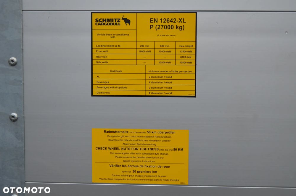 Schmitz Cargobull NOWA 2025R KOSZ PALETOWY OŚ POD. CODE XL, OGUM. SELECTION LED - 16
