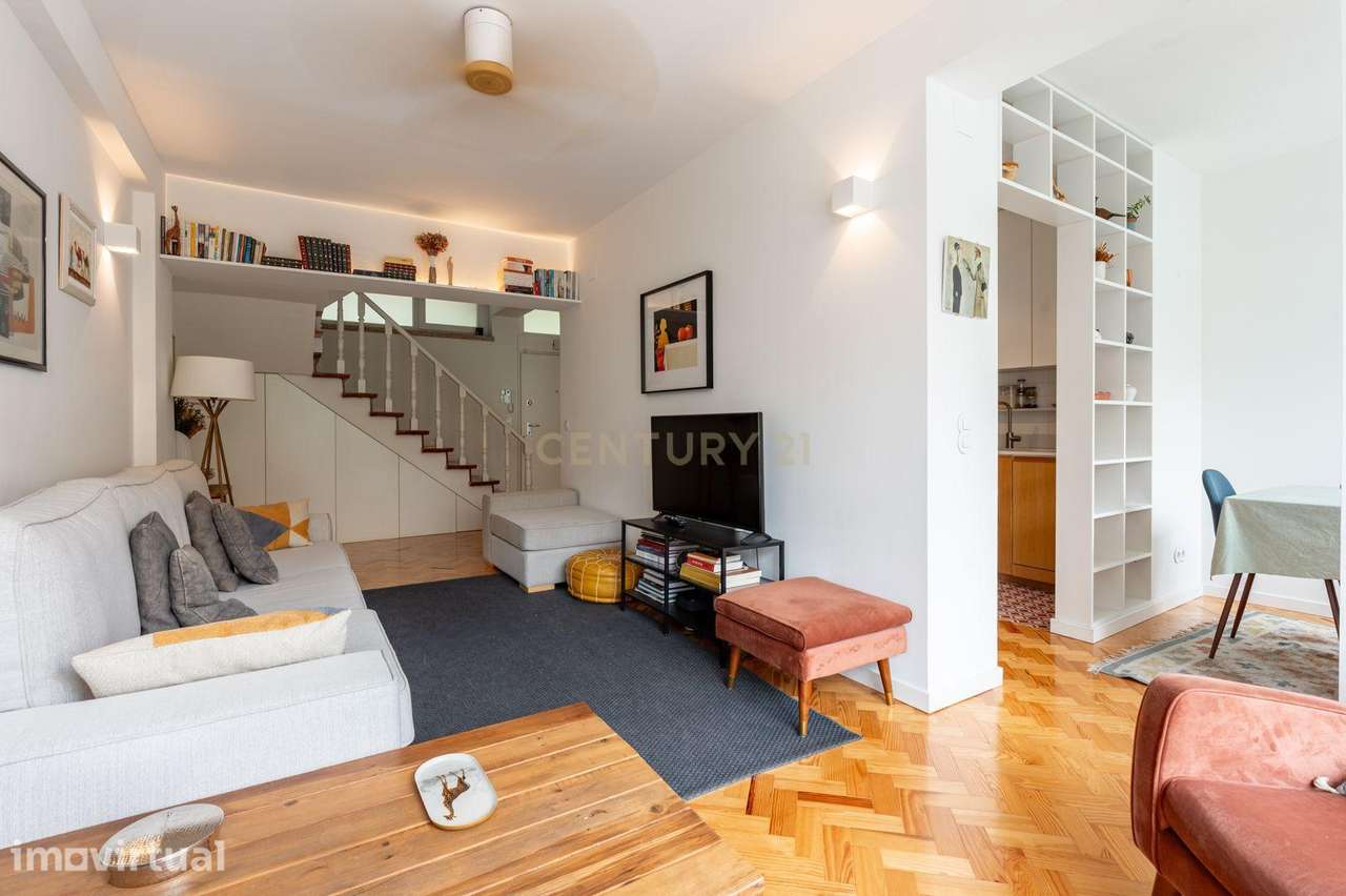 Apartamento T3 Duplex Remodelado em Alvalade - Grande imagem: 5/30
