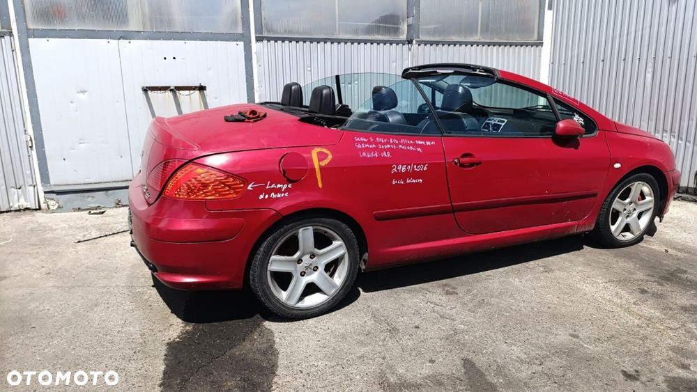 36296 Peugeot 307 CC cabrio model 01-07 silnik 2.0 16V RFK 177 km skrzynia 20DM43 lakier LKR - 2