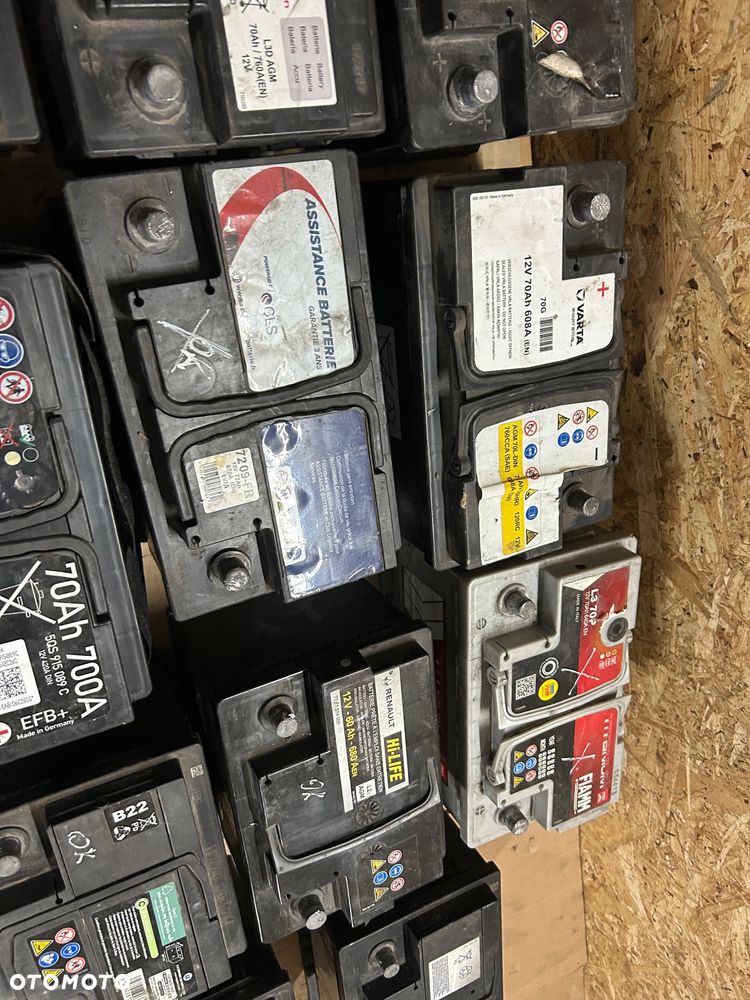 Akumulator akumulatorowy różne 60 ah 70 ah 72 ah 74 ah 90 ah start stop agm - 6