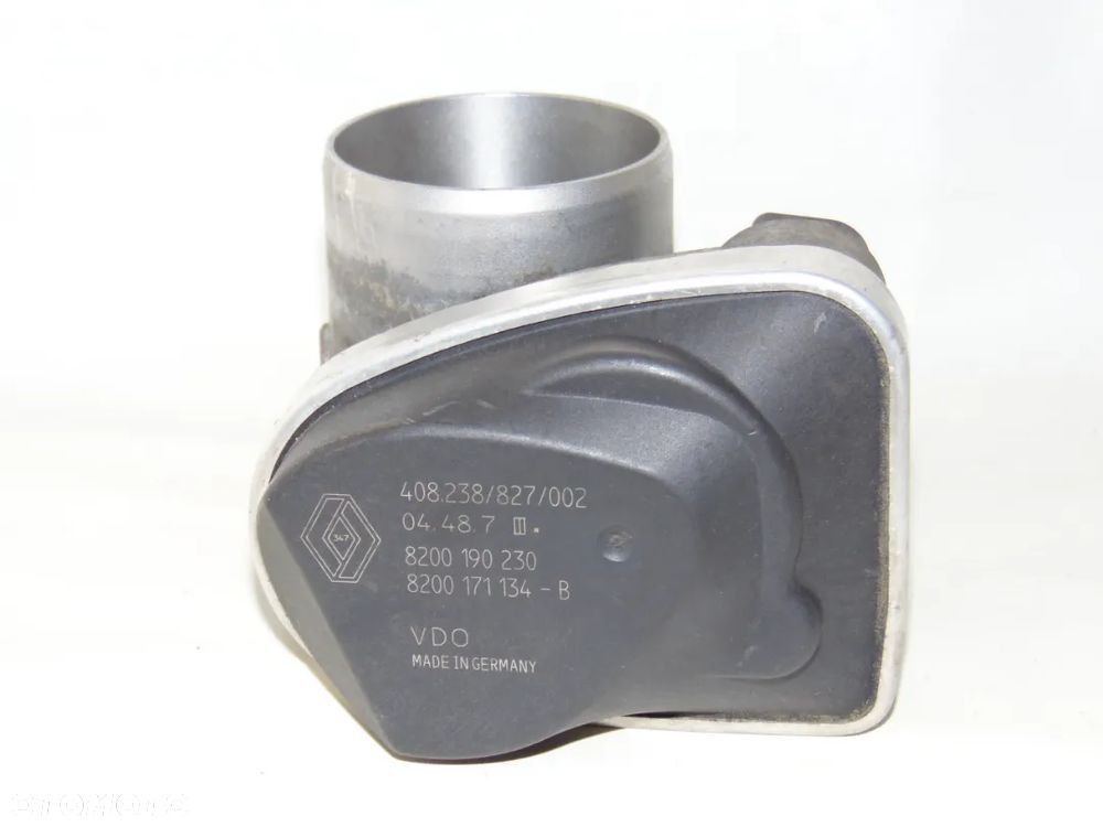 ORYGINAŁ przepustnica 8200190230 8200171134B Renault Modus Clio Megane Scenic 2 II benzyna 1.4 1.6 - 8