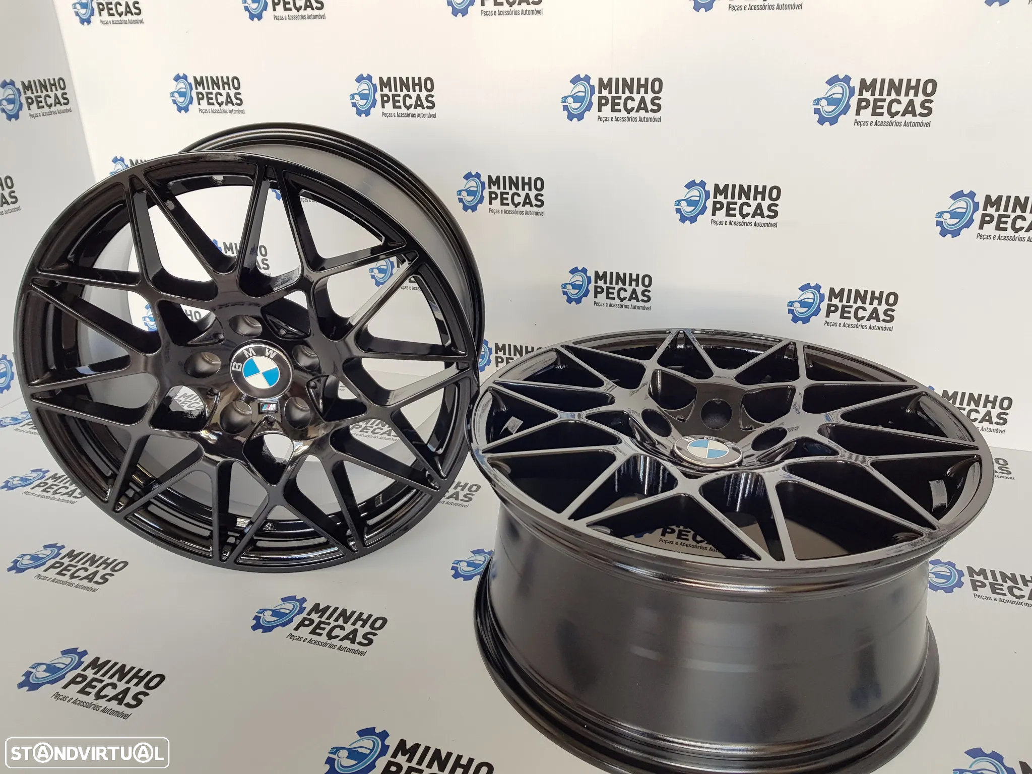 Jantes BMW (M4) GTS em 18 Preto Brilho - 6