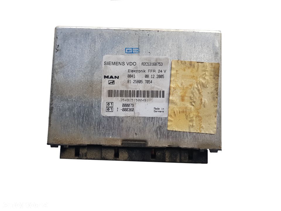 KOMPUTER STEROWNIK FFR MAN TGA TGX TGS 81258057054 - 1