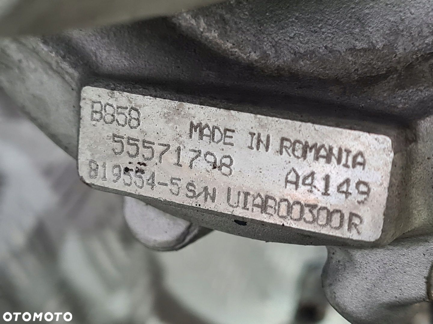 TURBINA TURBOSPRĘŻARKA TURBO OPEL ASTRA J ASTRA K ZAFIRA C 1.6 TURBO SIDI - 6