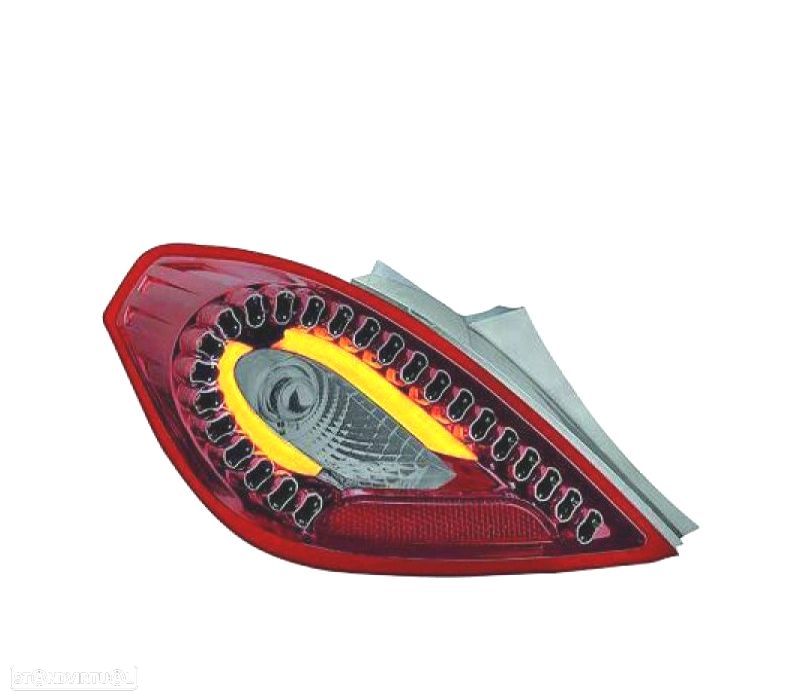 FAROLINS TRASEIROS LED PARA OPEL CORSA D 06-14 - 1