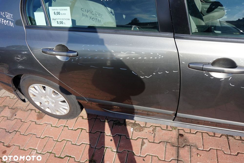 DRZWI TYLNE PRAWE CIVIC VIII SEDAN NH701M  SZARY HONDA 2006-2010 - 4