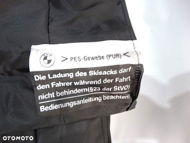 BMW 3 E90 Schowek Rękaw Pokrowiec Kaseta Worka na Narty Kanapy Tylnej  52207163132 7163132 52209168942 9168942  BMW 316i 318d 318i 320d 320i 323i 325d 325i 328i 330i 335i - 5