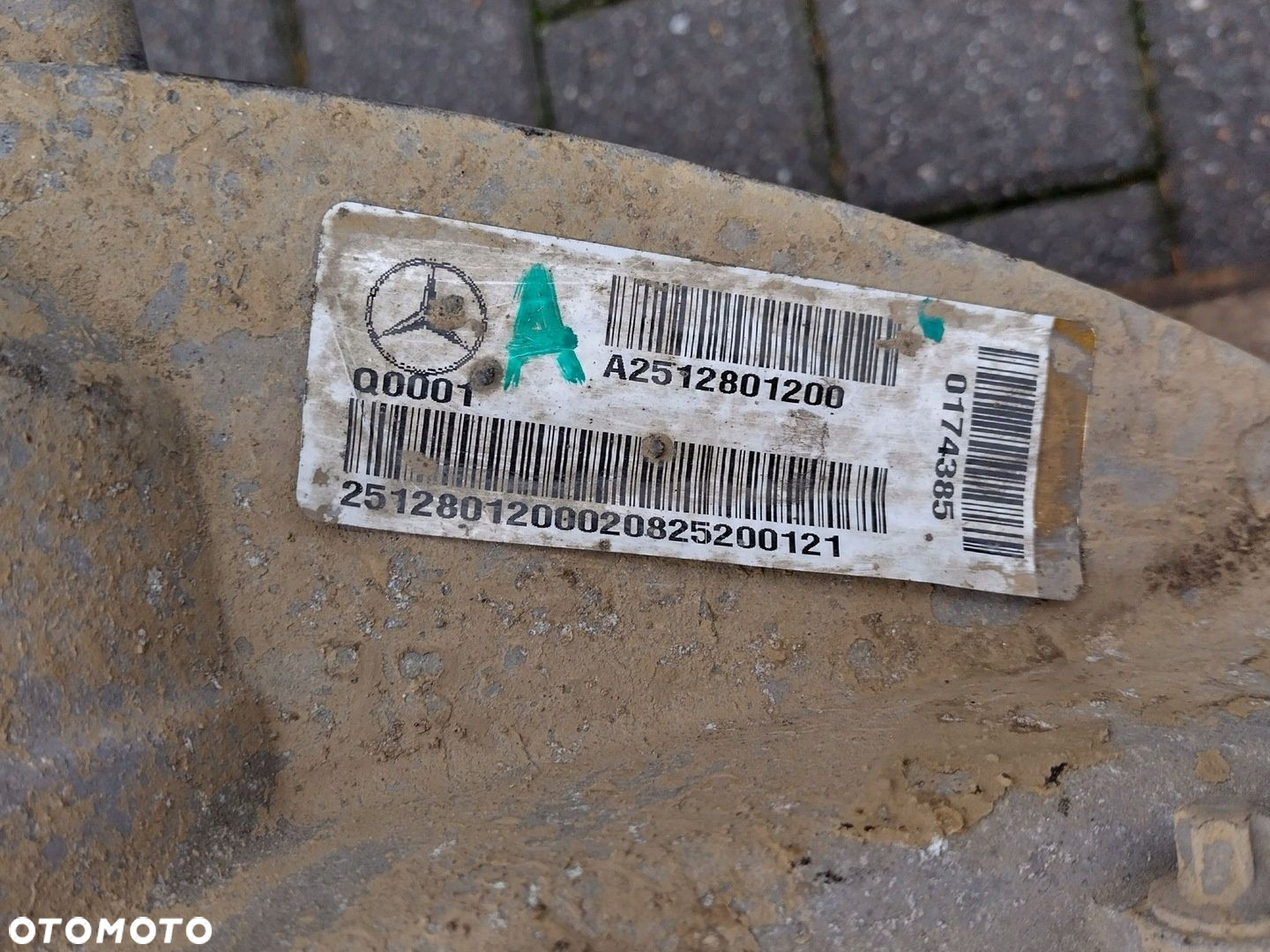 MERCEDES ML W164 LIFT 08-11 3.0 CDI REDUKTOR SKRZYNI BIEGÓW A2512801200 - 3